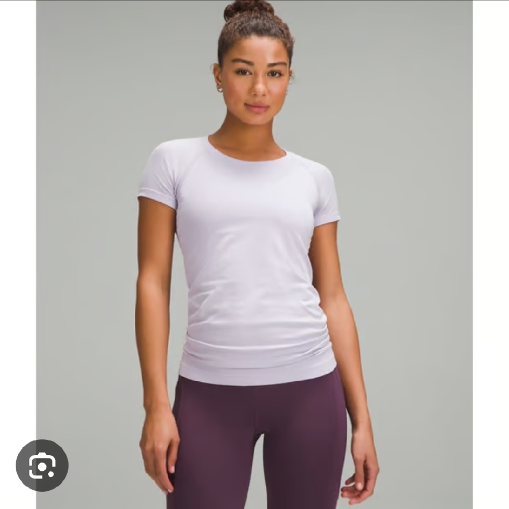 Women's White Short Sleeve Top